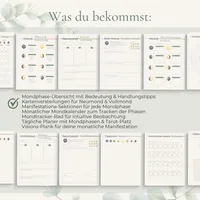 Die Sprache des Mondes | Dein kompaktes Workbook für Mondphasen, Rhythmus & natürliche Kraft – Image 3