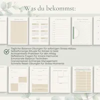 Zurück in deine Balance | Dein Workbook für sanfte Heilung & innere Stabilität – Image 3