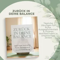 Zurück in deine Balance | Dein Workbook für sanfte Heilung & innere Stabilität – Image 1