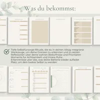 Was dir gut tut | Dein Workbook für echte Selbstliebe & bewusstes Wohlbefinden – Image 3