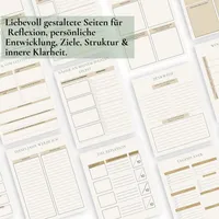 Wachse in deinem Tempo | Dein Planer für persönliches Wachstum, Klarheit & nachhaltige Gewohnheiten – Image 2