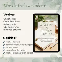 Wachse in deinem Tempo | Dein Planer für persönliches Wachstum, Klarheit & nachhaltige Gewohnheiten – Image 5