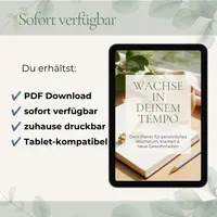 Wachse in deinem Tempo | Dein Planer für persönliches Wachstum, Klarheit & nachhaltige Gewohnheiten – Image 6
