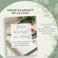 Mehr Klarheit im Alltag | Dein Tracker-Journal für strukturierte Routinen, Ziele & sichtbare Veränderung – Image 1