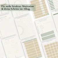 Mehr Klarheit im Alltag | Dein Tracker-Journal für strukturierte Routinen, Ziele & sichtbare Veränderung – Image 2