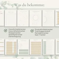 Mehr Klarheit im Alltag | Dein Tracker-Journal für strukturierte Routinen, Ziele & sichtbare Veränderung – Image 3