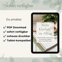 Mehr Klarheit im Alltag | Dein Tracker-Journal für strukturierte Routinen, Ziele & sichtbare Veränderung – Image 6