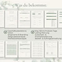 Etsy mit Strategie & Leichtigkeit | Dein Planer für erfolgreiches Etsy-Business ohne Stress – Image 3