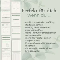 Etsy mit Strategie & Leichtigkeit | Dein Planer für erfolgreiches Etsy-Business ohne Stress – Image 4