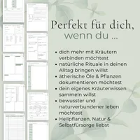 Kleine Rituale, große Wirkung | Dein Planer für Kräuter, ätherische Öle & alltägliche Heilrituale – Image 4