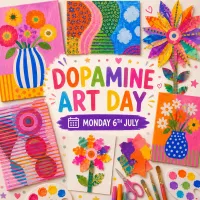 Mon 6th July: Dopamine Art Day – Image 1