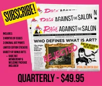 1 Quarter (3 Months) of Rage Against the Salon Newspaper – Image 1