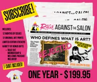 1 Year (12 Months) of Rage Against the Salon Newspaper – Image 1