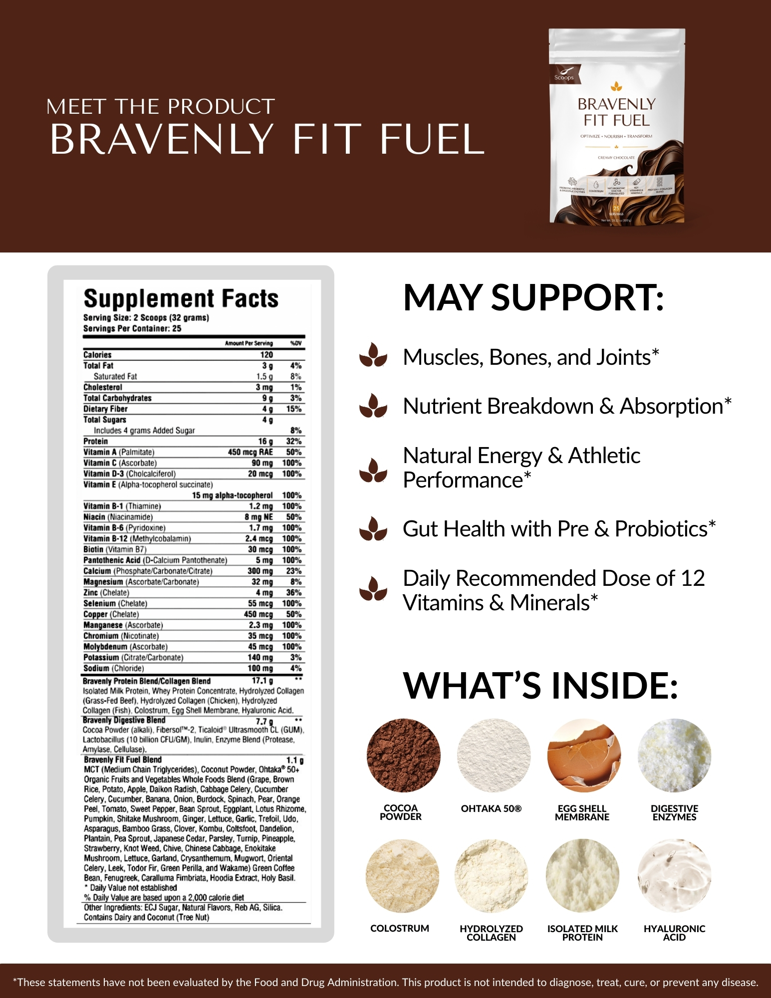 Bravenly Fit Fuel - Chocolate BFF – Image 2