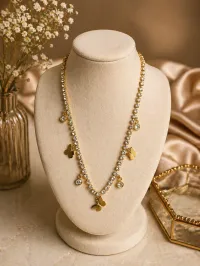 Mariposa Glitz Charm Necklace – Image 1