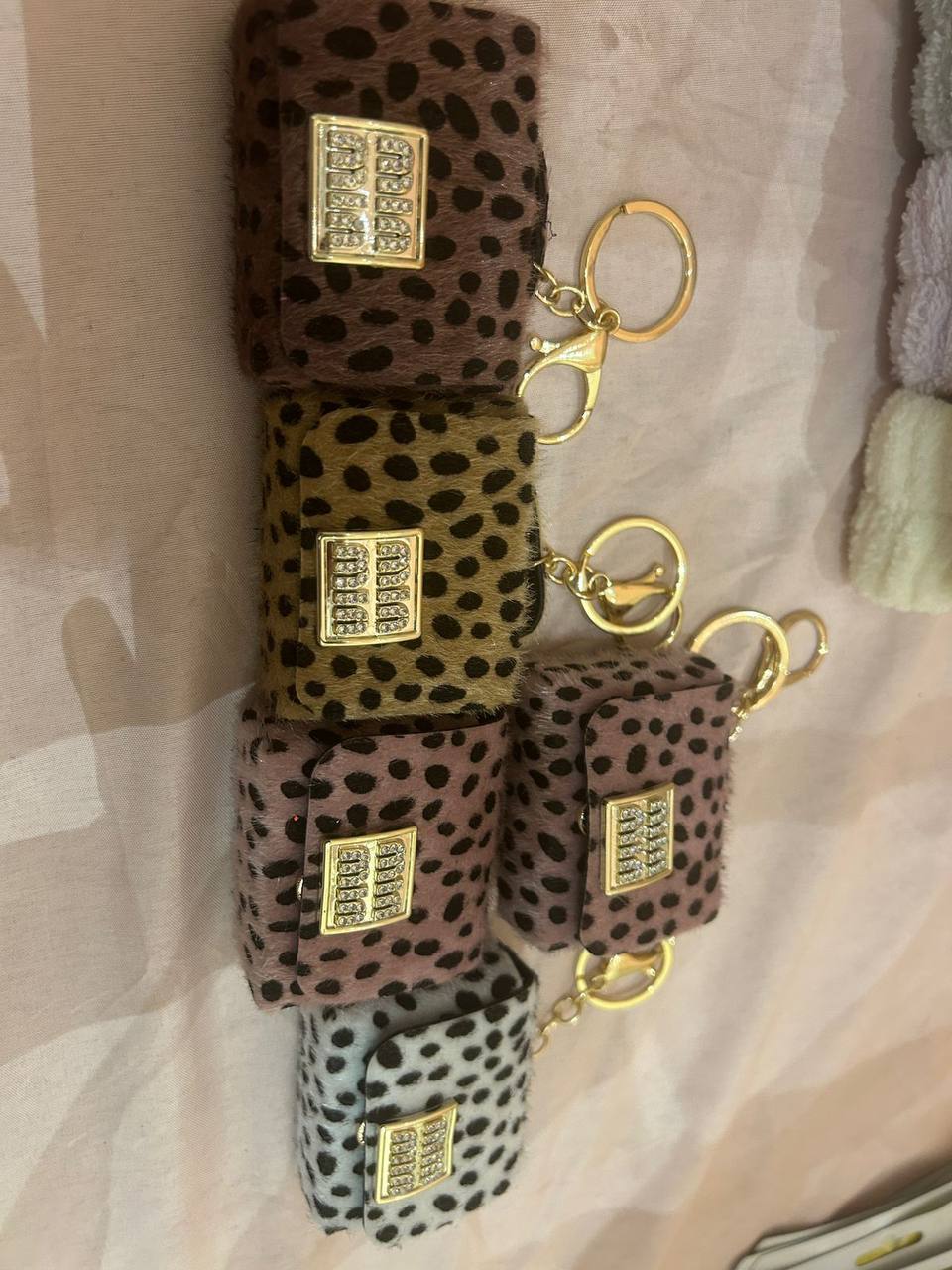 Wild-at-Heart Mini Plush Keychain Pouch – Image 2