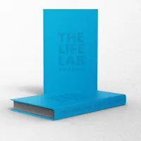 The Life Lab Notebook (hardcover light blue) – Image 1