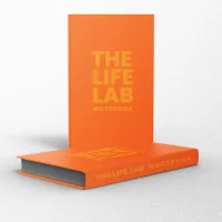 The Life Lab Notebook (hardcover orange) – Image 1
