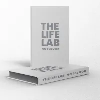 The Life Lab Notebook (hardcover light gray) – Image 1