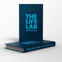 The Life Lab Notebook (hardcover dark blue) – Image 1