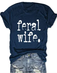 Feral Wife Graphic Tee – Image 4