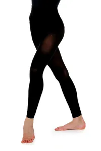 Black Footless Tights  – Image 1