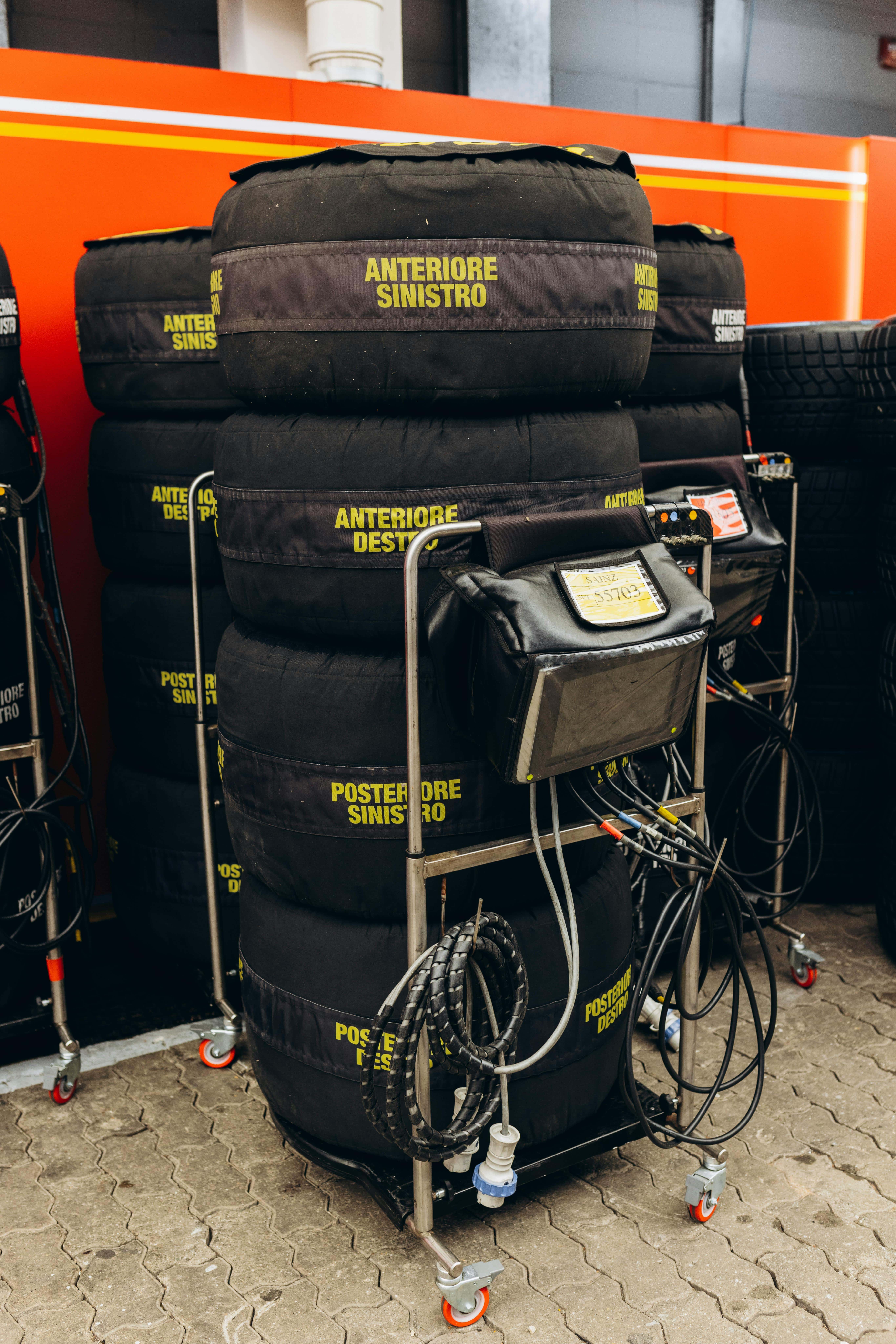 Racing Tire Stack Set – Image 1