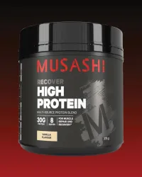 Musashi High Protein – Vanilla, 375G