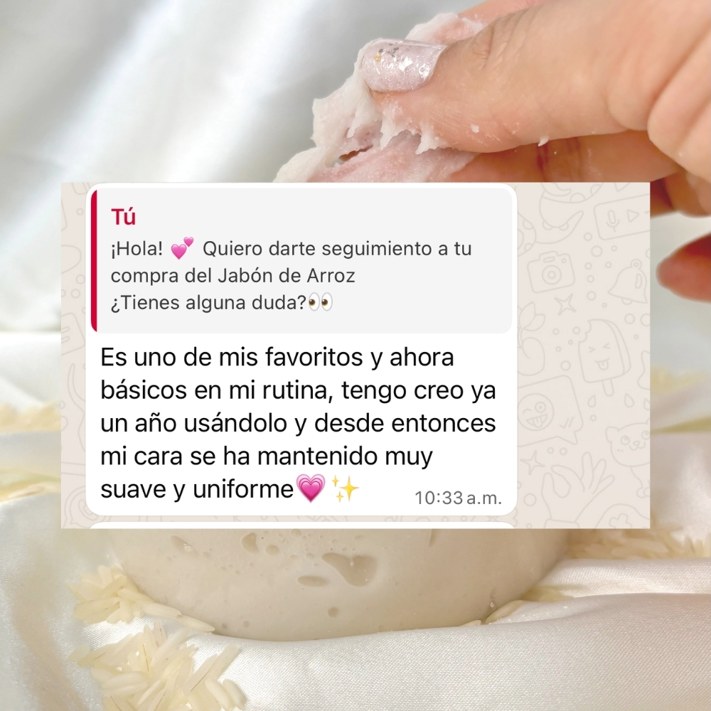 Jabon de Arroz Exfoliante  – Imagen 4