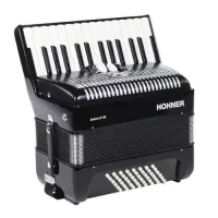 Hohner Bravo II 48 (Black) – Image 1