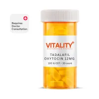 Tadalafil/Oxytocin 12mg/100 IU ODT - 30 Count – Image 1