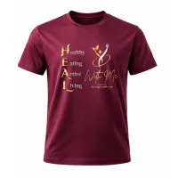 HWM Challenge 2026 - ADULT - Founding Member Limited Edition T-Shirt - Burgundy – Image 2