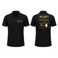 D'Family Compass Polo - Black – Image 1