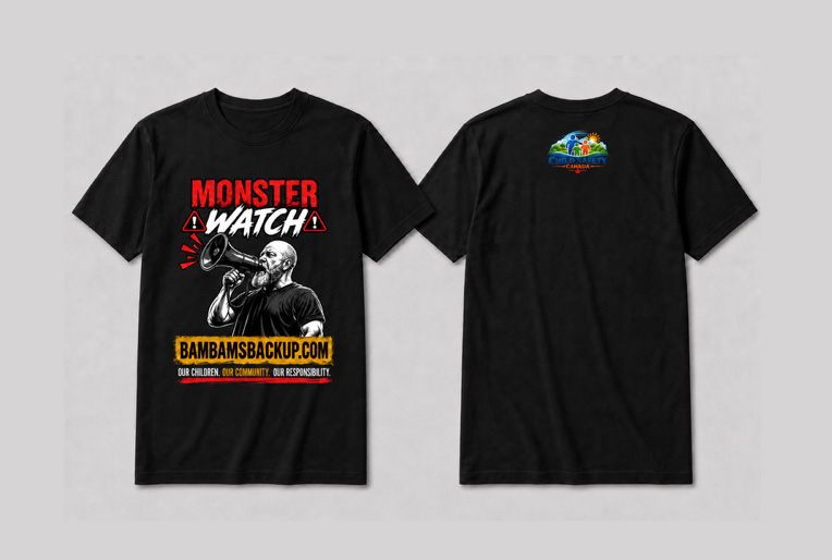 Bam Bams Backup Tee – Image 1