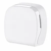 Jumbo Toilettenpapierspender, weiß matt, für Rollen bis Ø 25 cm – Image 1
