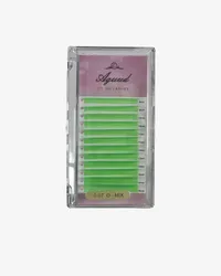 Aguud Glow in the Dark Lash Extensions – Neon Color Lashes for Festivals, Parties & Creative Sets – Image 2
