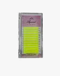 Aguud Glow in the Dark Lash Extensions – Neon Color Lashes for Festivals, Parties & Creative Sets – Image 3