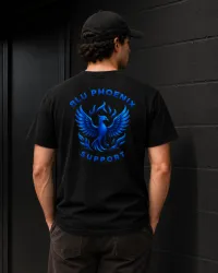 Blue Phoenix Support Commemorative T-Shirt – Image 2