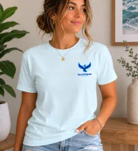 Blue Phoenix Support Commemorative T-Shirt – 2X-Large, Light Blue