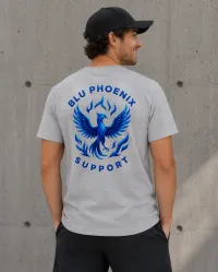Blue Phoenix Support Commemorative T-Shirt – Image 4