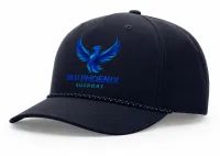 Blu Phoenix Support Dri-Fit Hat w/ Rope – Navy