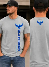 Blu Phoenix Support Signature T-Shirt – Image 3