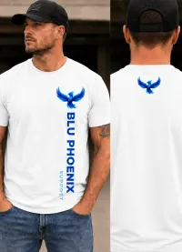 Blu Phoenix Support Signature T-Shirt – Image 2