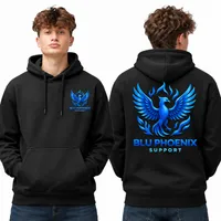 Blu Phoenix Support Signature Hoodie – Image 3