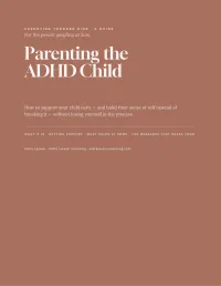 Parenting the ADHD Child – PDF Download