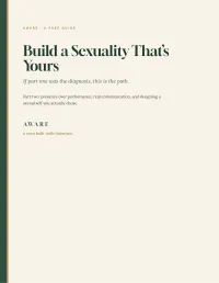 Build a Sexuality That's Yours – PDF Download