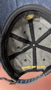 Denim Lemon Cap – Image 3