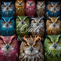 Owls and Cats – Image 1