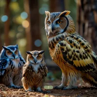 Owls and Cats – Image 3