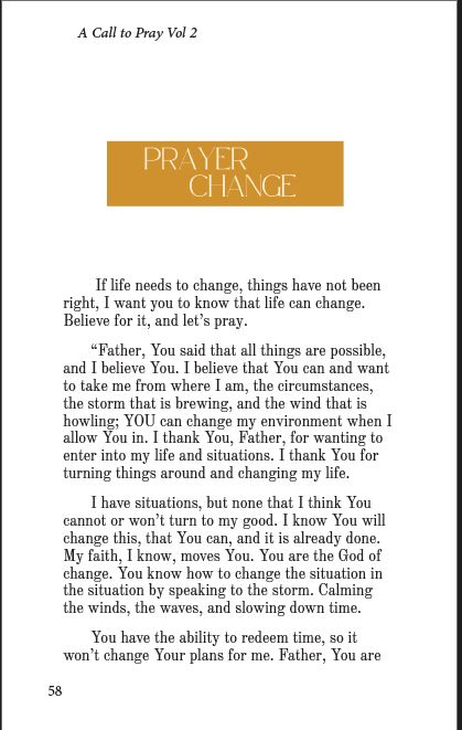 A Call to Pray Vol 2 – Image 5